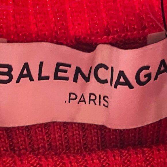 RARE and adorable Balenciaga Turtleneck with matching backpack!  NWT, 36 - Picture 7 of 10